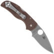 Nóż składany Spyderco Native 5 Lightweight Sprint Run Brown FRN, Satin CPM 15V by Sal Glesser (C41PBN15V5)