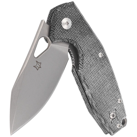 FOX Yaru Black Micarta, Acid Stonewashed M398 by Jesper Voxnæs (FX-527LI MB)