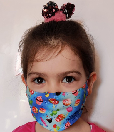 Children's mask candy (MAS-DZIE-SLO S)