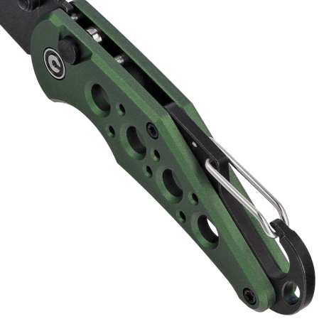 Civivi Pragma Knife Green Aluminum, Black Stonewashed Nitro-V (C23062B-3)