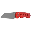 Civivi Pragma Prime Knife Red Aluminum, Stonewashed 14C28N (C24067-2)