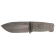 Nóż LionSteel Bushcraft Micarta Green, Stone Washed (B40 CVG)