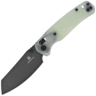 Bestechman Cicada's Wing Knife Jade G10, Black 10Cr15MoV (BMK06A)