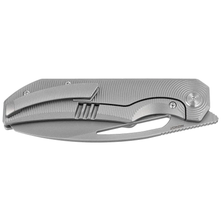 Bestech Taipan Knife Grey Titanium, Bead Blasted / Stonewashed MagnaCut by James Lowe (BT2503A)