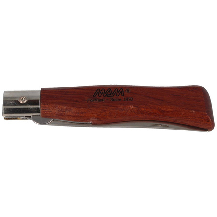MAM Douro Big Pocket Knife with Blade Lock, Dark Beech Wood 90mm (2008-DW)