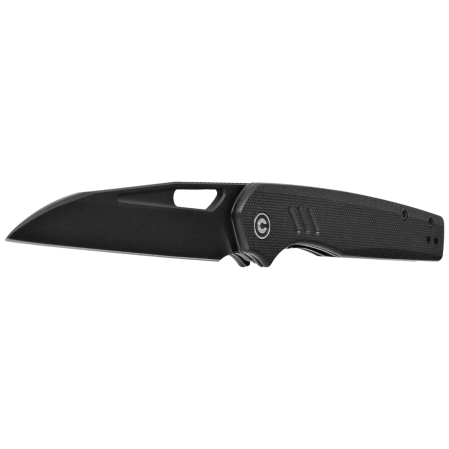Civivi Guile Knife Black G10, Black Stonewashed 14C28N by Shawn Ashmore (C24062B-1)