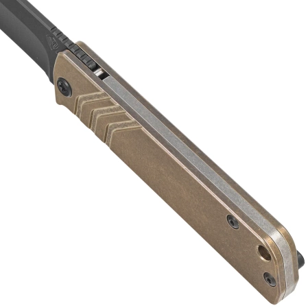 Nóż składany Medford The Antik Drop Point, Bronze Titanium, Black HW, DLC Clip, Black DLC S45VN (MK2114PD-36A1-TPCP-BN)