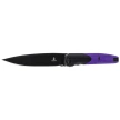 Bestechman Lanza Black/Purple G10, Black PVD 14C28N by Grzegorz Grabarski (BMK14E)