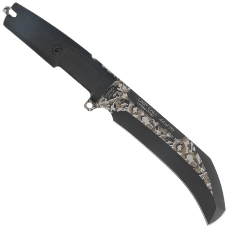 Extrema Ratio Corvo Last Call Knife LE No 044/70 Black Forprene, Black MIL-C/Geotech Camo N690 (04.1000.0442/BLK/SE)