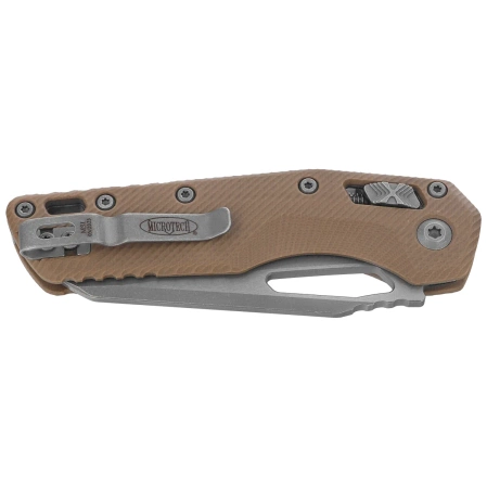 Microtech MSI S/E Ram-Lok Tan Fluted G10, Apocalyptic M390MK by Tony Marfione (210-10APFLGTTA)