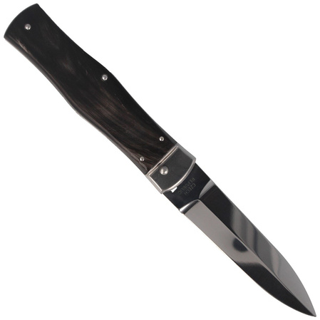 Mikov Predator Buffalo Horn Automatic Knife (241-NR-1/KP)
