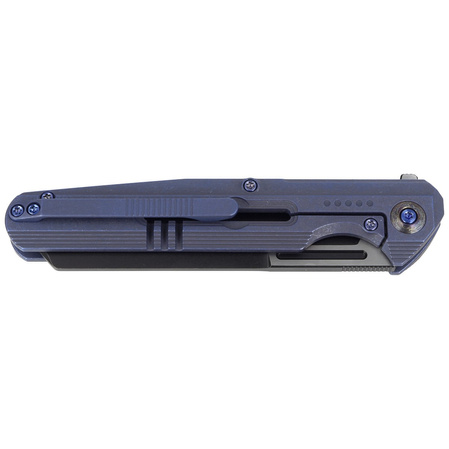 WE Knife Reiver LE No 044/260 Blue Titanium, Black Stonewashed CPM S35VN (WE16020-4)