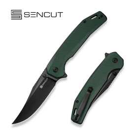 Sencut Vornix Knife Teal Green G10, Black 9Cr18MoV (S25038-1)