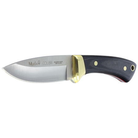 Muela Colibri COL-7MIC Black Micarta Knife, Satin X50CrMoV15