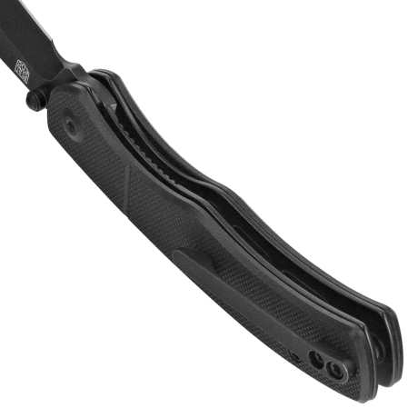 Civivi Clingman Knife Black G10, Black Stonewashed Nitro-V by Taylor Martin Best Damn EDC (C23065-1)