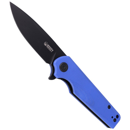 Nóż składany Kubey Wolverine Blue G10, Dark Stonewashed D2 (KU233F)
