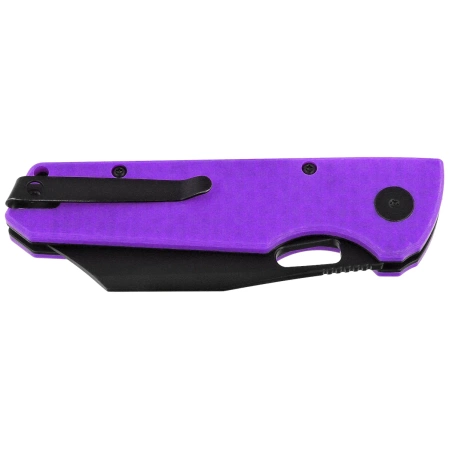 Bestechman Guardian Knife Purple G10, Black PVD D2 (BMK11H)