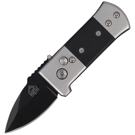 Puma TEC Black G10 / Stainless Automatic Knife, Black 420 (313307)