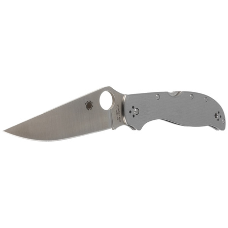 Spyderco Stretch 2 XL Gray G-10, CPM Cru-Wear Plain (C258GPGYCW)