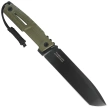 Extrema Ratio Tuscan S600 Knife Green G10, Exp Dark S600 (04.1000.0106/S6/BLK-GRN)