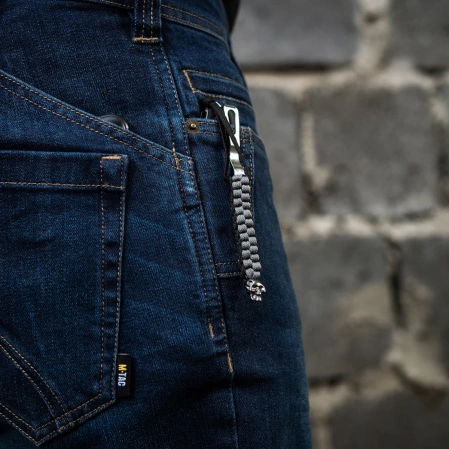 M-Tac knife lanyard Cuboid Skull Black/Grey paracord (10285211)