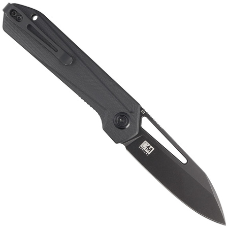 Kubey Royal Knife Black G10, Dark Stonewashed D2 by Colin Maisonpierre (KU321H)