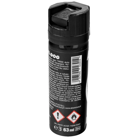 Zestaw 2 gazów pieprzowy Hoernecke Anti-Dog Cone 63 ml - stożek