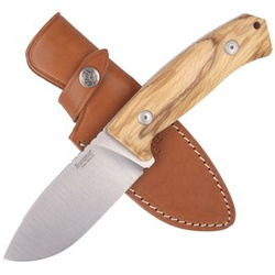 Nóż LionSteel Bushcraft Olive Wood, Satin Blade (M3 UL)