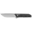 Extrema Ratio Knife Ferrum E Black Aluminium, Satin N690 (04.1000.0366/SAT/BLK)