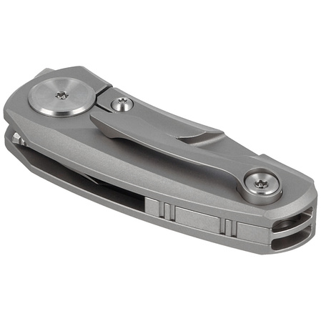 Bestech Tulip Frame Lock Knife Grey Titanium, Stonewashed / Satin M390 by Ostap Hel (BT1913A)