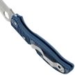 Spyderco Stretch 2 XL Lightweight Knife Cobalt Blue FRN, Satin CPM SPY27 by Sal Glesser (C258PCBL)