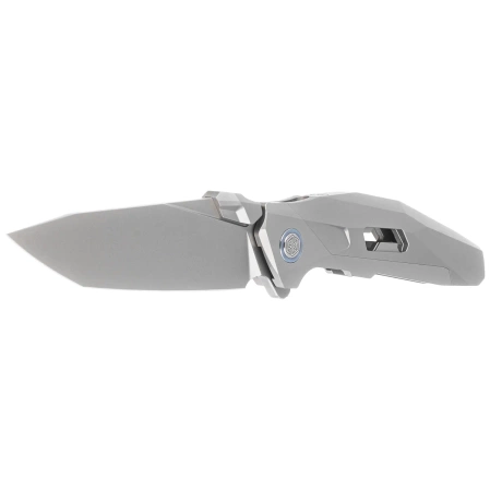 RikeKnife Shadow Tanto Gray Titanium, Satin M390 (RK-Shadow-T-P)