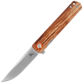 Nóż składany BlackFox Spear Zebra Wood, Satin D2 (BF-783 ZW)