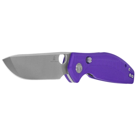 Nóż składany Bestechman Angry Owl Purple G10, Satin/Stonewashed D2 by Keanu Alfaro (BMK12E-1)