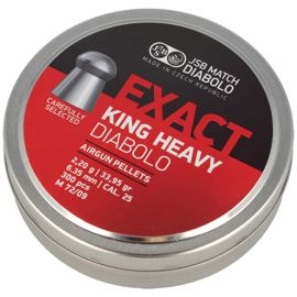 JSB Exact King Heavy 6.35 mm Pellets, 300 pcs (546398-300)