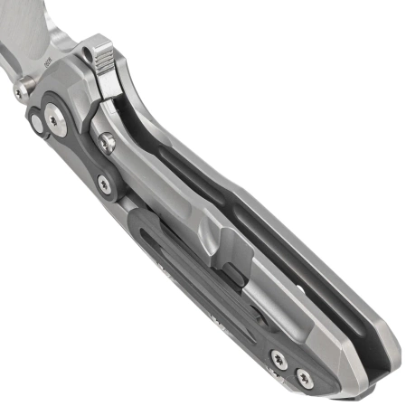 Nóż składany Reate T1000-V2 Gray Titanium/Zirconium, Satin M390 by Alvin Lee