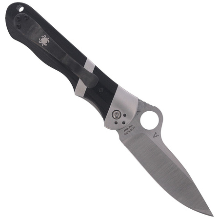 Nóż składany Spyderco Lil' Sub-Hilt G-10 Black Plain (C224GP)