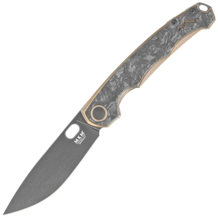 MKM Eclipse Knife Bronze Titanium, Black Stonewashed MagnaCut by Jesper Voxnæs (MK EL-BRCFD)