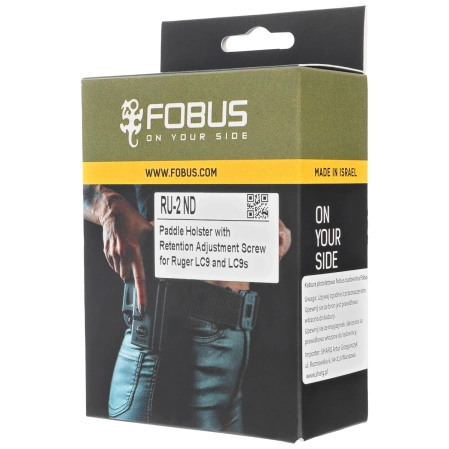 Fobus RU-2 ND Holster for Ruger EC9s, LC9, LC9s and LC380