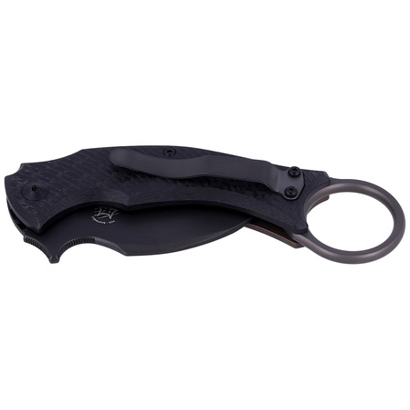 Nóż składany FOX Karambit Black Bird by Bastinelli Carbon Fiber/Bronze Ti, PVD Elmax (FX-591 TiCBR)