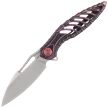 RikeKnife Thor6 Black / Purple Titanium, Satin M390 (RK Thor6-M-BP)