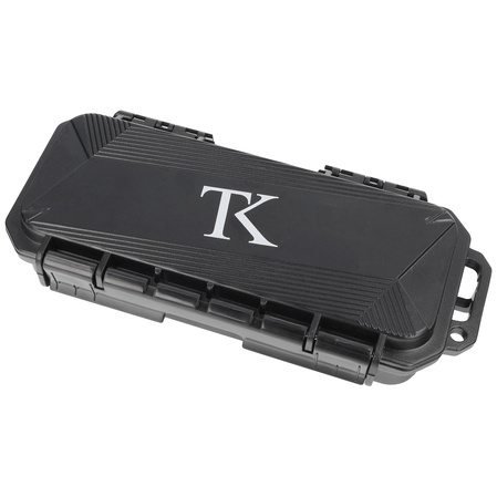 Nóż automatyczny OTF TacKnives Takcom Barracuda Carbon Fiber / Aluminium, Double Edge Satin D2