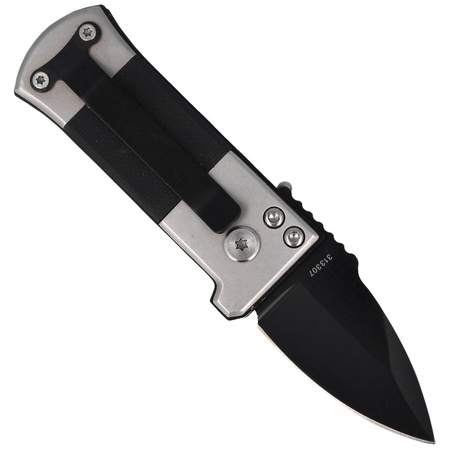 Nóż automatyczny Puma TEC Black G10 / Stainless, Black 420 (313307)