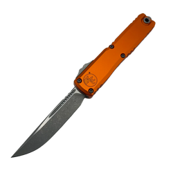 Microtech Ultratech Gen IV S/E OTF Knife Orange Aluminum, Apocalyptic M390MK by Tony Marfione (11214-10APOR)