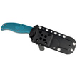Nóż Spyderco Enuff 2 Blue FRN, Satin K390 Sal Glesser (FB31PBL2K390)