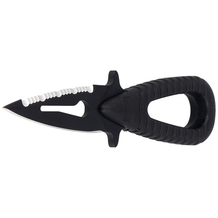 Nóż nurkowy MAC Coltellerie Black ABS, Idroglider Gold® Black (MC MRS06RA-2.N)