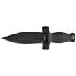 Third Decor Habitat Boot Knife Black ABS, Black (H0062)