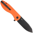 Nóż składany Kubey Knife Master Chief Orange G10, Blackwashed AUS-10 by Keanu Alfaro (KU358E)