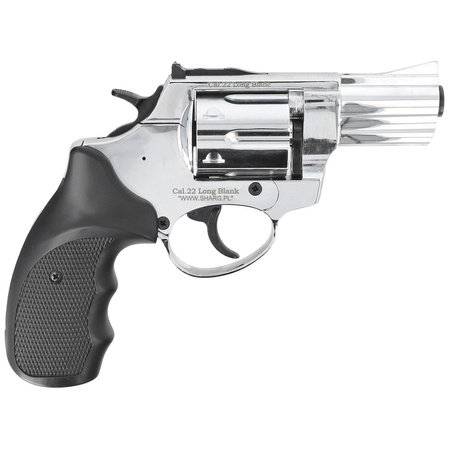 BAS Voltran Ekol Viper 2.5'' Shiny cal alarm revolver .22 Long Blanc