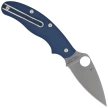 Spyderco UK Penknife Knife Cobalt Blue G10, Satin CPM SPY27 by Sal Glesser (C94GPCBL)